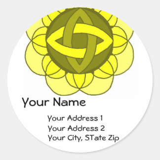 "Balancing the Solar Plexus" Address Label