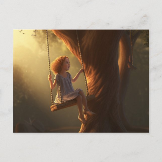 Balancoire Postcard (Front)