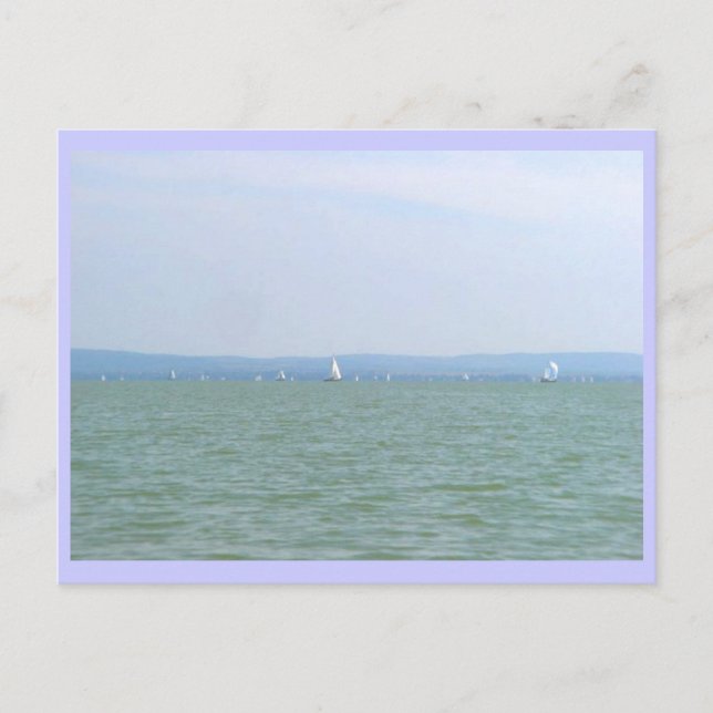 Balaton Regatta Postcard (Front)