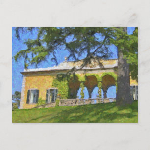 Balbianello Balaustre en Côme, Carte postale