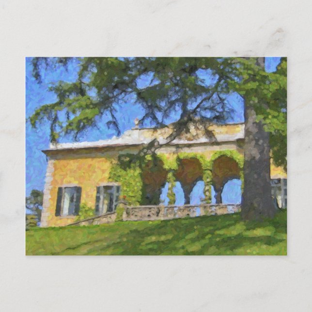 Balbianello Balaustre in Como, Postcard (Front)
