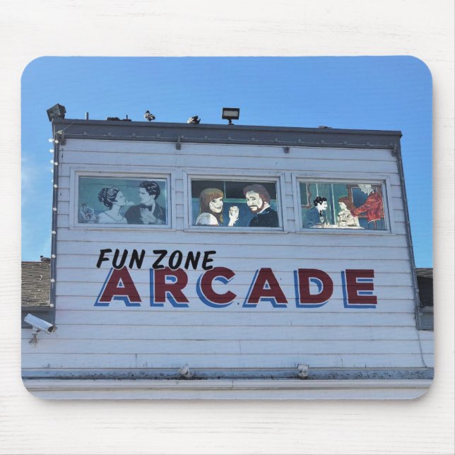 Balboa Fun Zone, Newport Beach, California Mouse Pad (Front)