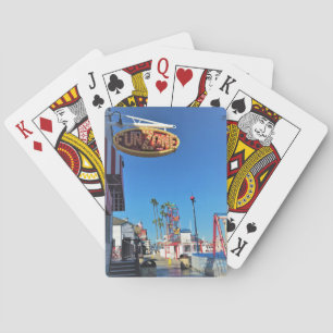 Balboa Fun Zone, Newport Beach, California Playing Cards