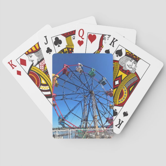 Balboa Fun Zone, Newport Beach, California Playing Cards (Back)