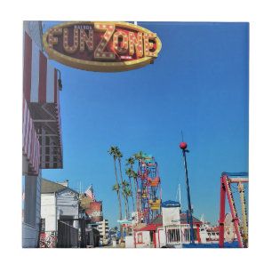 Balboa Fun Zone, Newport Beach, California Tile