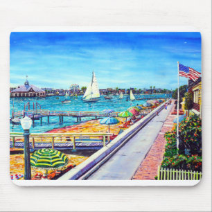 Balboa Island Newport Beach Ca. Mouse Pad