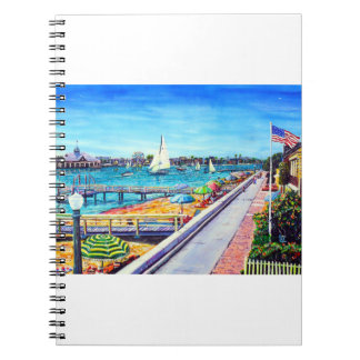 Balboa Island Newport Beach Ca. Notebook
