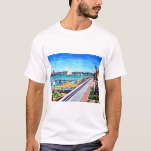 Balboa Island Newport Beach Ca. T-Shirt