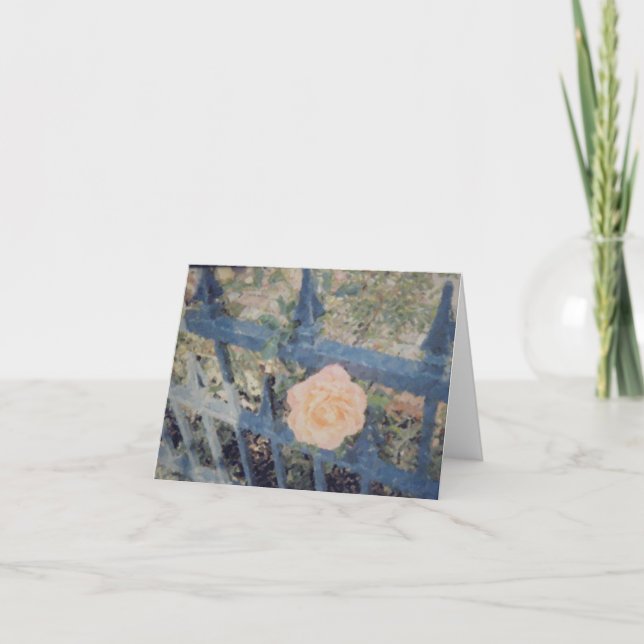 Balboa Island Rose Note Card (Front)