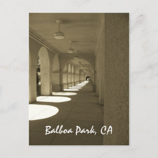Balboa Park, CA Postcard