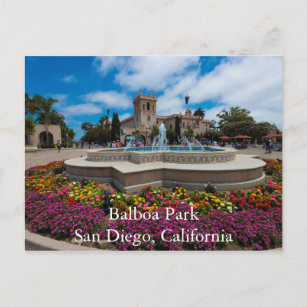 Balboa Park, San Diego, California Postcard