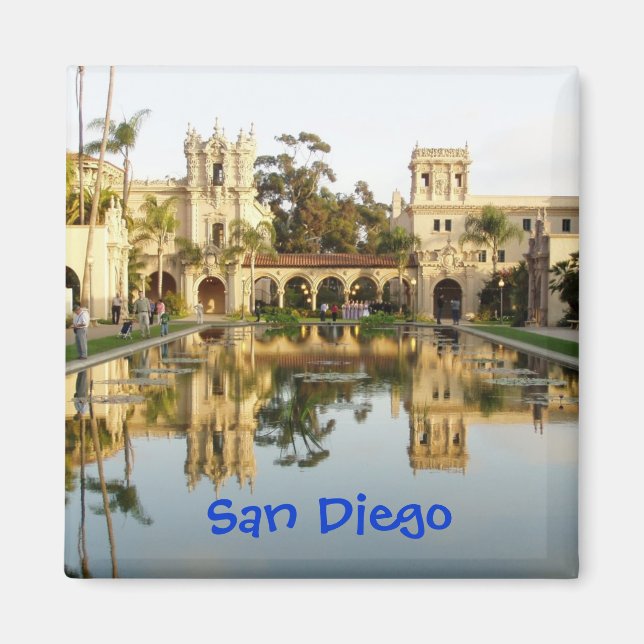 Balboa Park San Diego Magnet (Front)