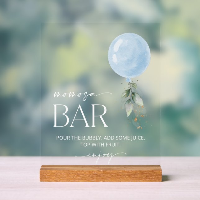 Balcon Bleu, Eucalyptus, Verdure, Momosa Bar (Neutre)