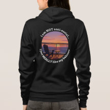 Balcon Premium Sweat à capuche pour croisière intr