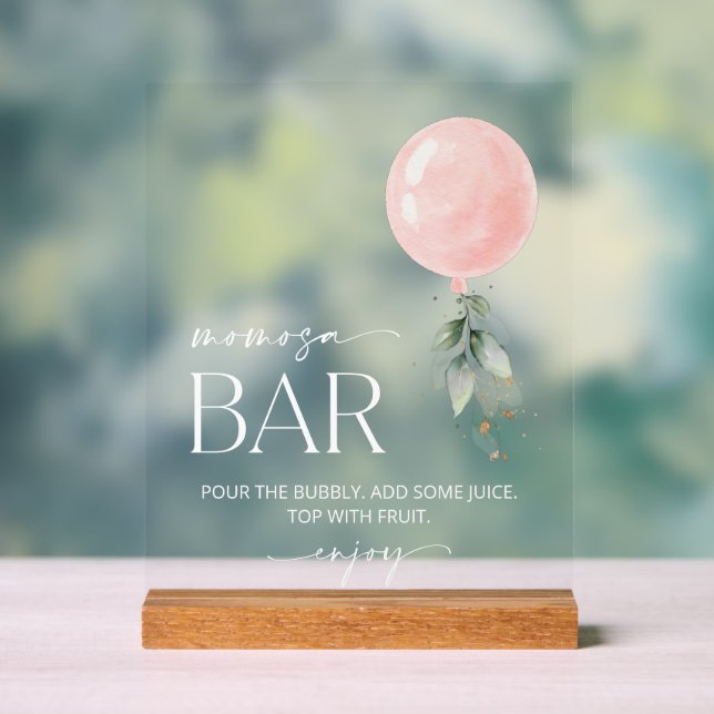 Balcon Rose, Eucalyptus, Verdure, Bar Momosa (Neutre)