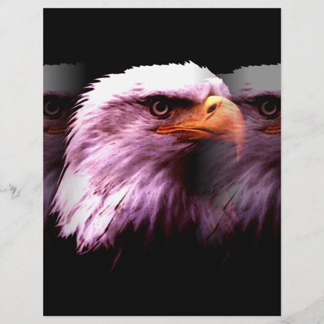 Bald American Eagle Flyer (Front)