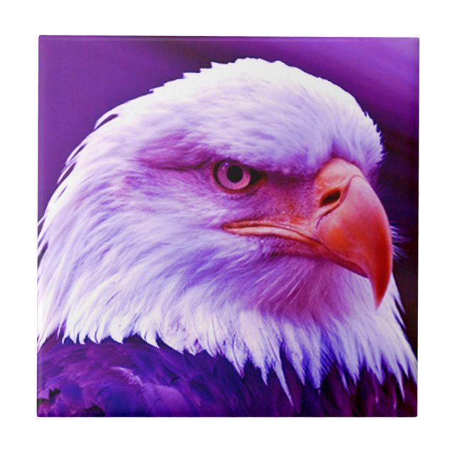 Bald American Eagle Tile (Front)