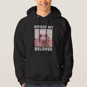 Bald Bingus My Beloved Hairless Sphinx Cat Hoodie
