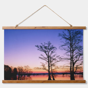 Bald Cypress Trees   National Wildlife Refuge, TN Hanging Tapestry