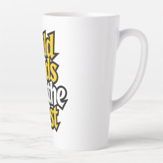 bald dads are the best latte mug