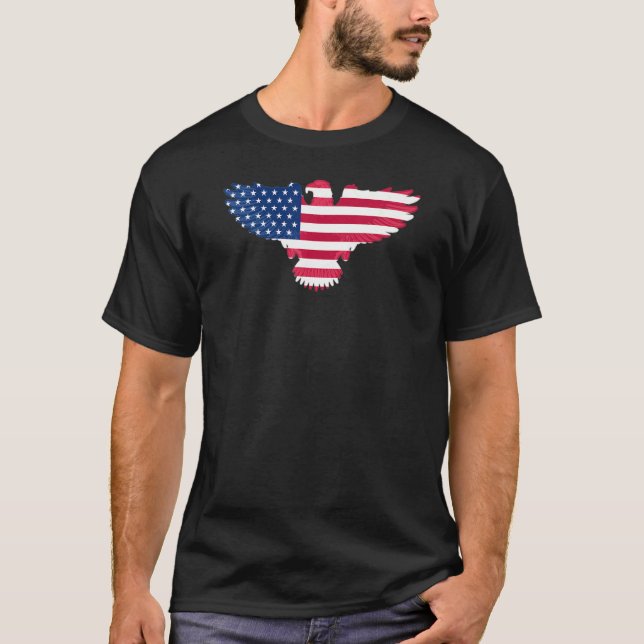 Bald Eagle   America Tapestry Essential T-Shirt (Front)