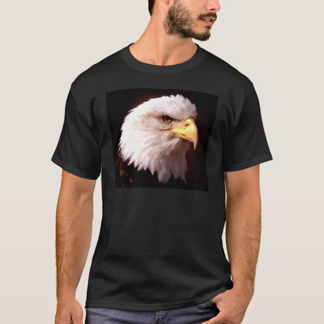 Bald Eagle American Eagle T-Shirt (Front)