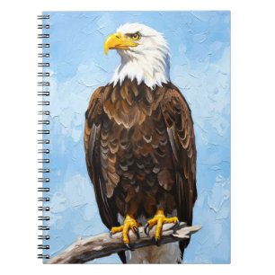 Bald Eagle Art Notebook American Wildlife Journal