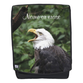 Bald eagle backpack