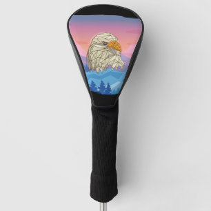 Bald Eagle Bird of Prey Golf Head Cover