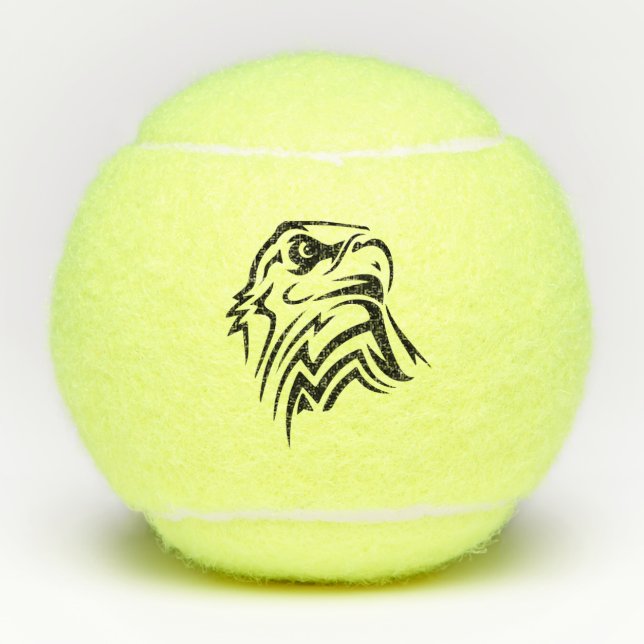 Bald Eagle Clipart Tennis Balls (Front)