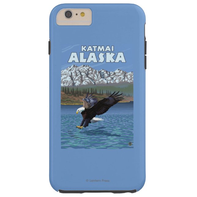 Bald Eagle Diving - Katmai, Alaska Case-Mate iPhone Case (Back)