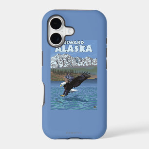 Bald Eagle Diving - Seward, Alaska
