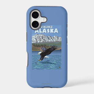 Bald Eagle Diving - Valdez, Alaska