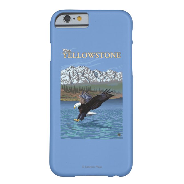 Bald Eagle Diving - West Yellowstone, MT Case-Mate iPhone Case (Back)