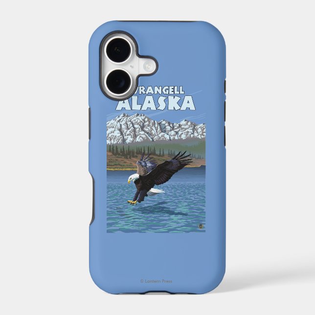 Bald Eagle Diving - Wrangell, Alaska (Back)
