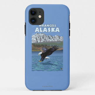 Bald Eagle Diving - Wrangell, Alaska iPhone 11 Case