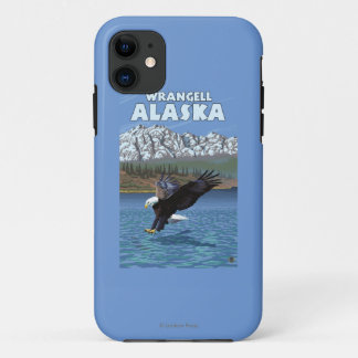 Bald Eagle Diving - Wrangell, Alaska iPhone 11 Case