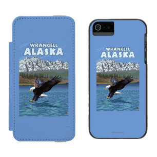 Bald Eagle Diving - Wrangell, Alaska Incipio Watson™ iPhone 5 Wallet Case