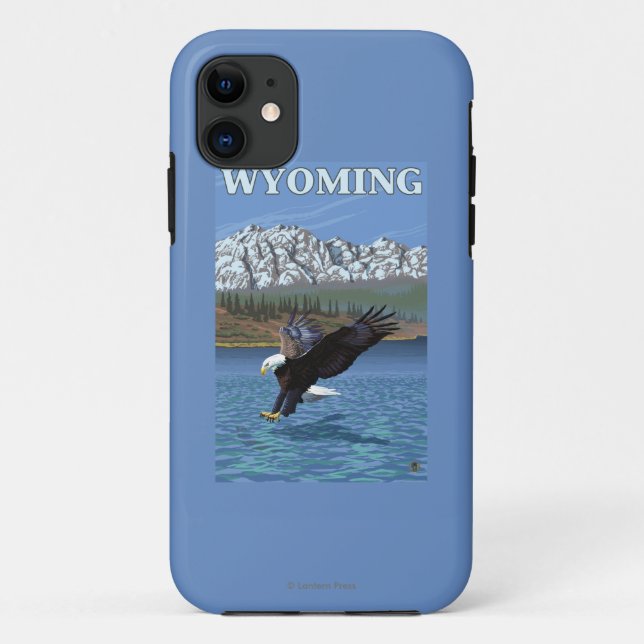 Bald Eagle Diving - Wyoming Case-Mate iPhone Case (Back)