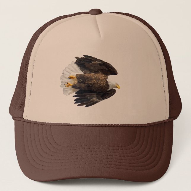Bald Eagle Flash Trucker Hat (Front)