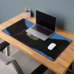 Bald Eagle Flyby Up Close Desk Mat<br><div class="desc">Bald Eagle flyby up close</div>