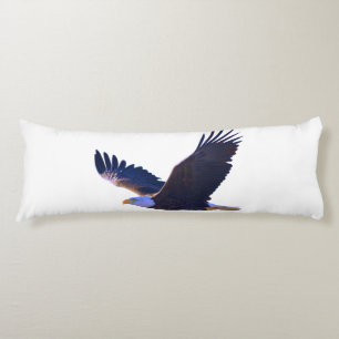 Bald Eagle Flying Body Pillow