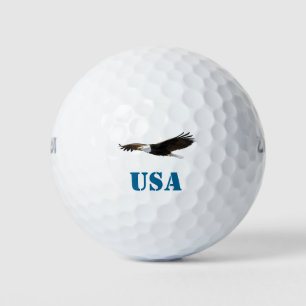 Bald Eagle - Flying free and soaring - USA Golf Balls