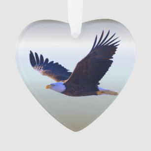 Bald Eagle Flying Ornament