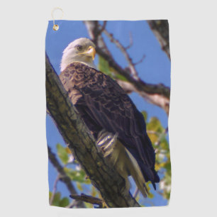 Bald Eagle Golf Towel