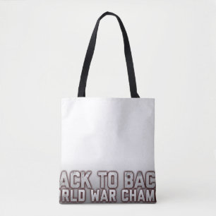 Bald Eagle Head and American Flag Tote Bag