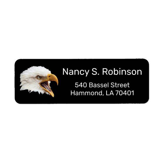 Bald Eagle impressive customizable (Front)