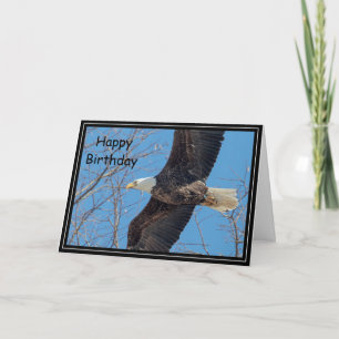 Bald Eagle in flight Card