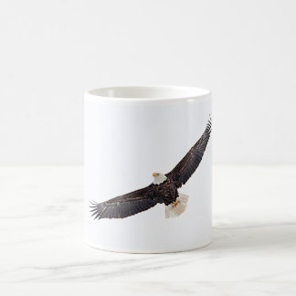 Bald Eagle in flight Coffee Mug