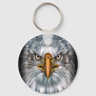 Bald Eagle Keychain